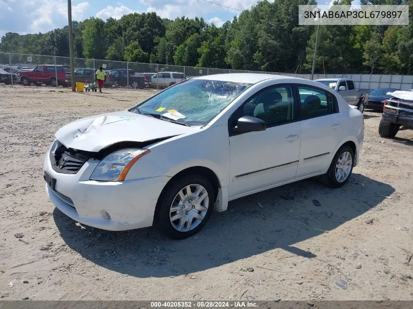 2012 Nissan Sentra 2.0 S VIN: 3N1AB6AP3CL679897 Lot: 40205352