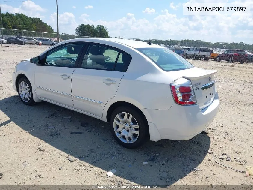 2012 Nissan Sentra 2.0 S VIN: 3N1AB6AP3CL679897 Lot: 40205352