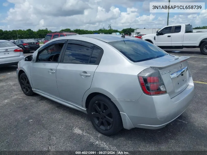 3N1AB6AP1CL658739 2012 Nissan Sentra 2.0 Sr