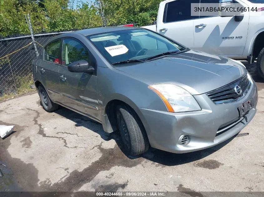 3N1AB6APXCL666144 2012 Nissan Sentra 2.0 S