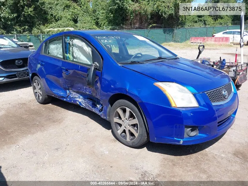 3N1AB6AP7CL673875 2012 Nissan Sentra 2.0 Sr