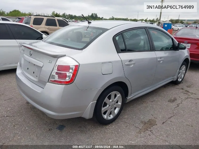 2012 Nissan Sentra 2.0 Sr VIN: 3N1AB6AP6CL764989 Lot: 40272337