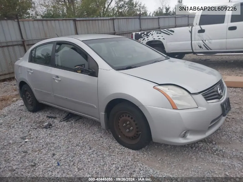 3N1AB6AP2CL609226 2012 Nissan Sentra 2.0 S