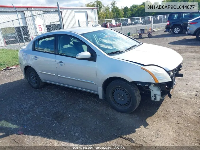 2012 Nissan Sentra 2.0 S VIN: 3N1AB6AP9CL644877 Lot: 40446964