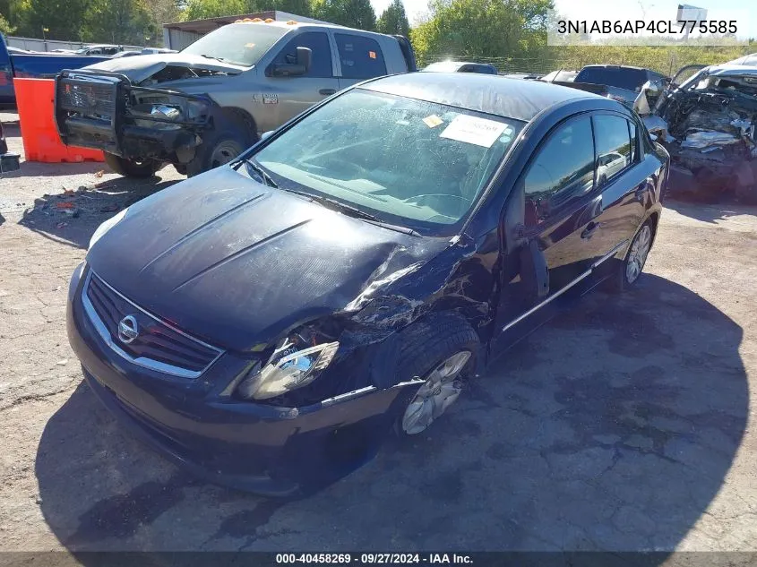 3N1AB6AP4CL775585 2012 Nissan Sentra 2.0 S