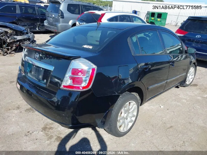 2012 Nissan Sentra 2.0 S VIN: 3N1AB6AP4CL775585 Lot: 40458269