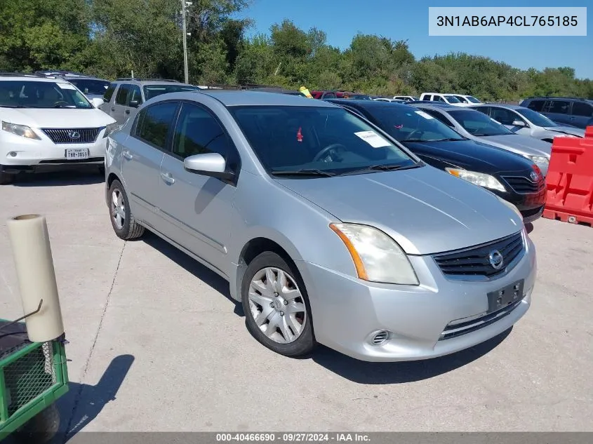 2012 Nissan Sentra 2.0 S VIN: 3N1AB6AP4CL765185 Lot: 40466690