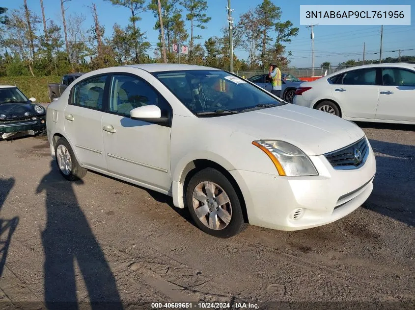 3N1AB6AP9CL761956 2012 Nissan Sentra 2.0