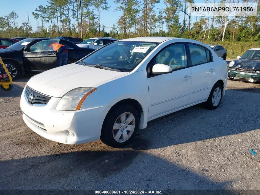 3N1AB6AP9CL761956 2012 Nissan Sentra 2.0