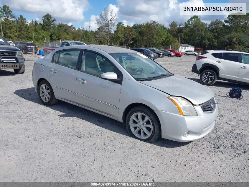 3N1AB6AP5CL780410 2012 Nissan Sentra 2.0 S