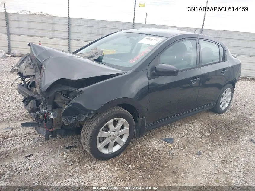 2012 Nissan Sentra 2.0 Sr VIN: 3N1AB6AP6CL614459 Lot: 40806305