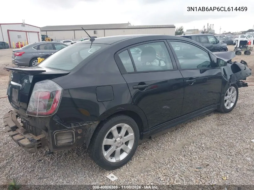 2012 Nissan Sentra 2.0 Sr VIN: 3N1AB6AP6CL614459 Lot: 40806305