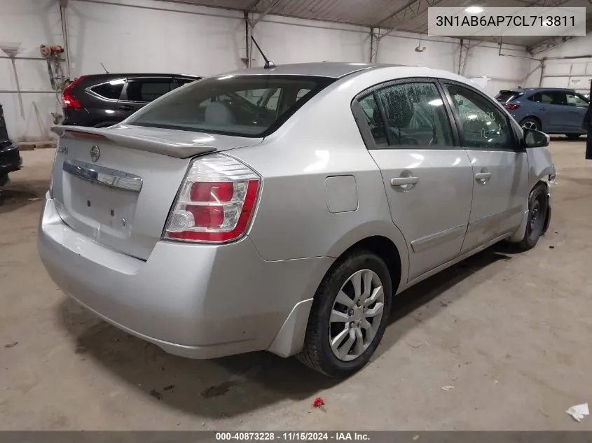 3N1AB6AP7CL713811 2012 Nissan Sentra 2.0 S