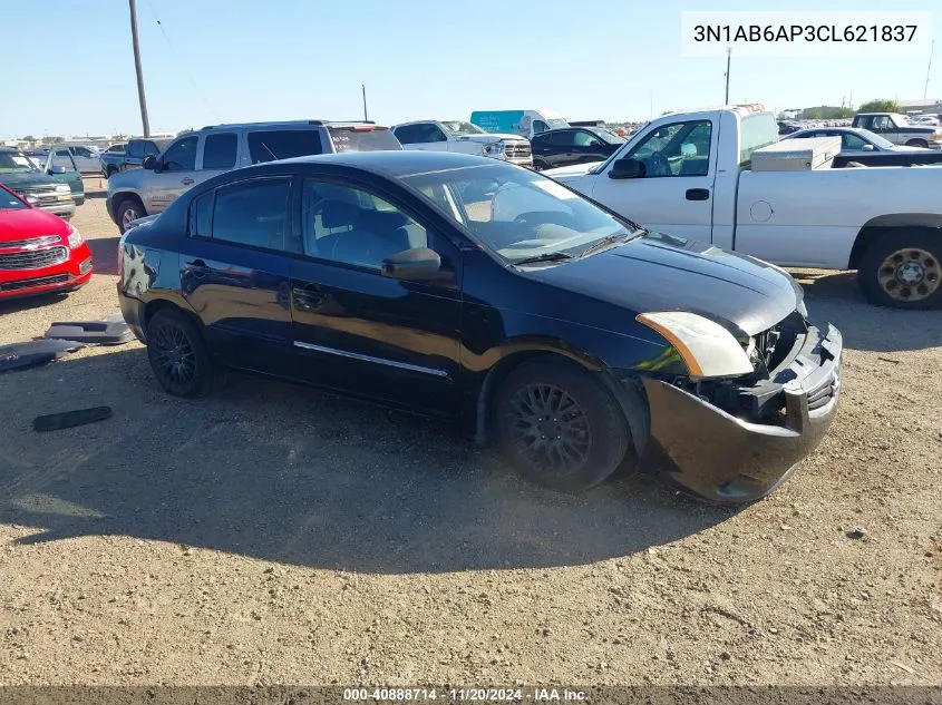 2012 Nissan Sentra 2.0 S VIN: 3N1AB6AP3CL621837 Lot: 40888714