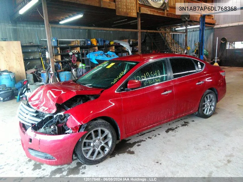 3N1AB7AP6DL768368 2013 Nissan Sentra