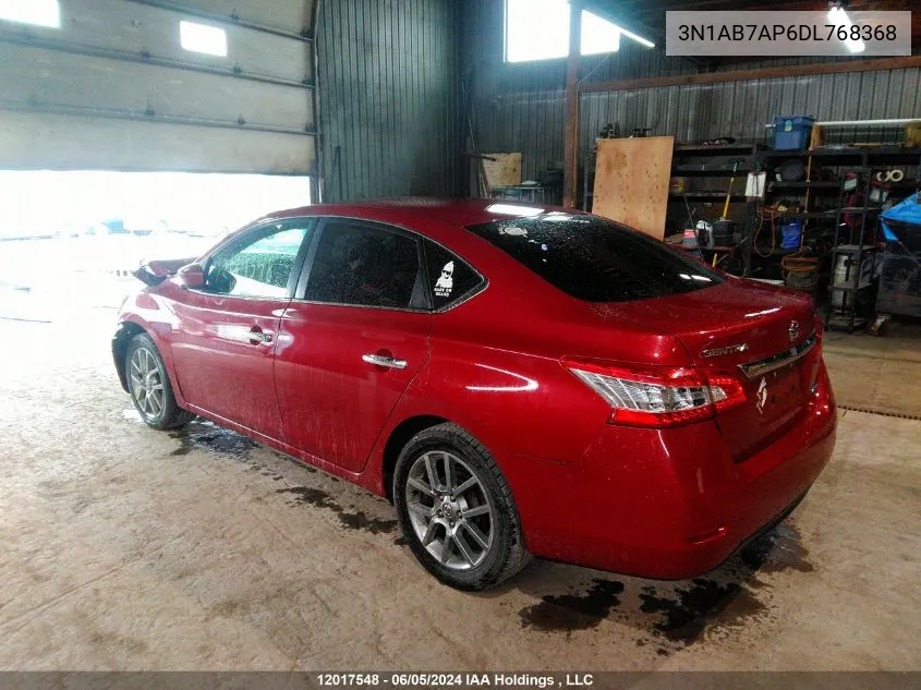 3N1AB7AP6DL768368 2013 Nissan Sentra