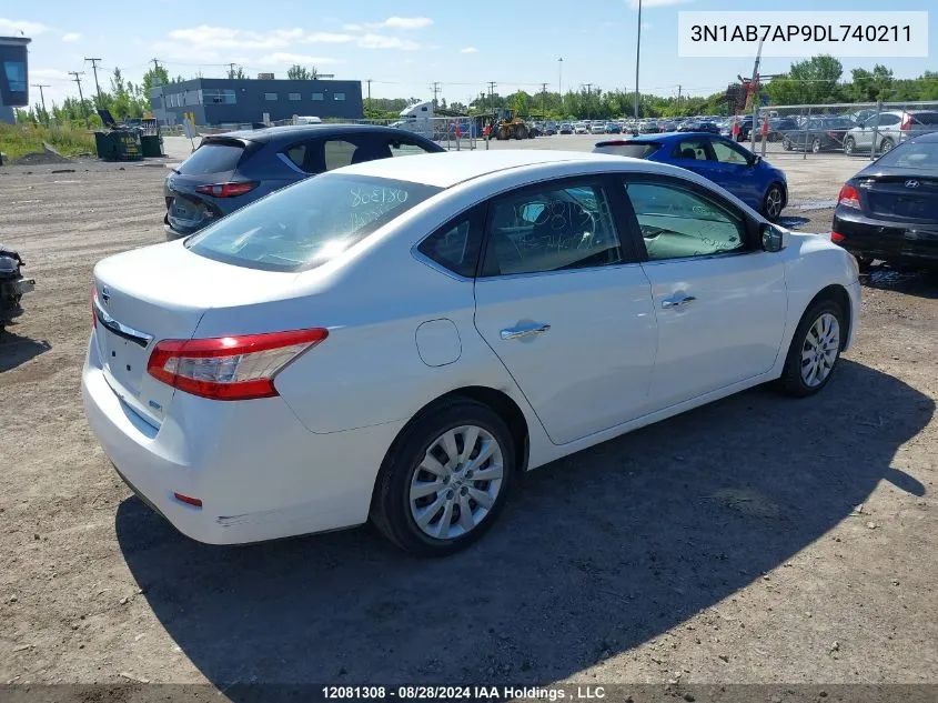 3N1AB7AP9DL740211 2013 Nissan Sentra