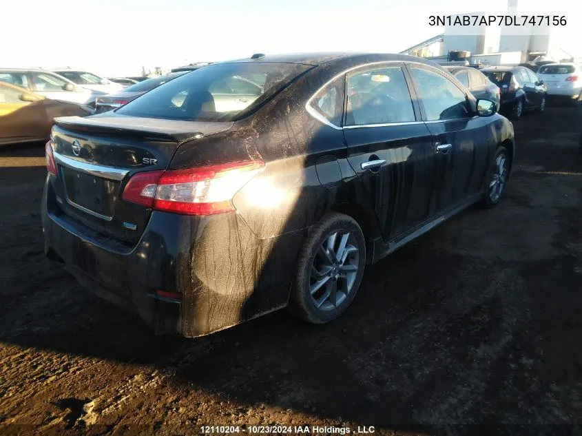 3N1AB7AP7DL747156 2013 Nissan Sentra