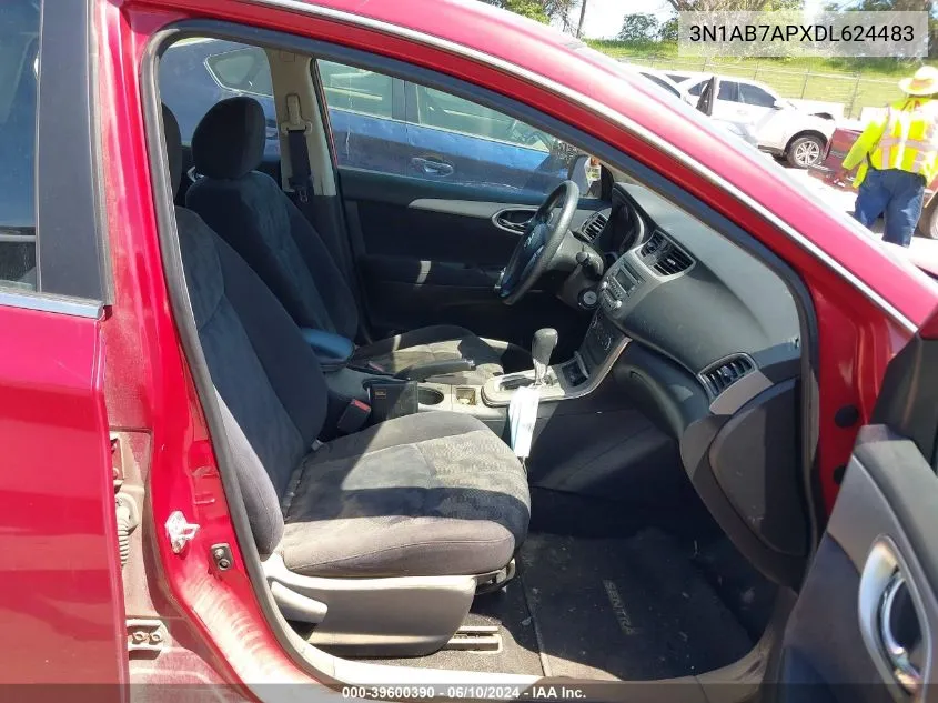 3N1AB7APXDL624483 2013 Nissan Sentra Sv