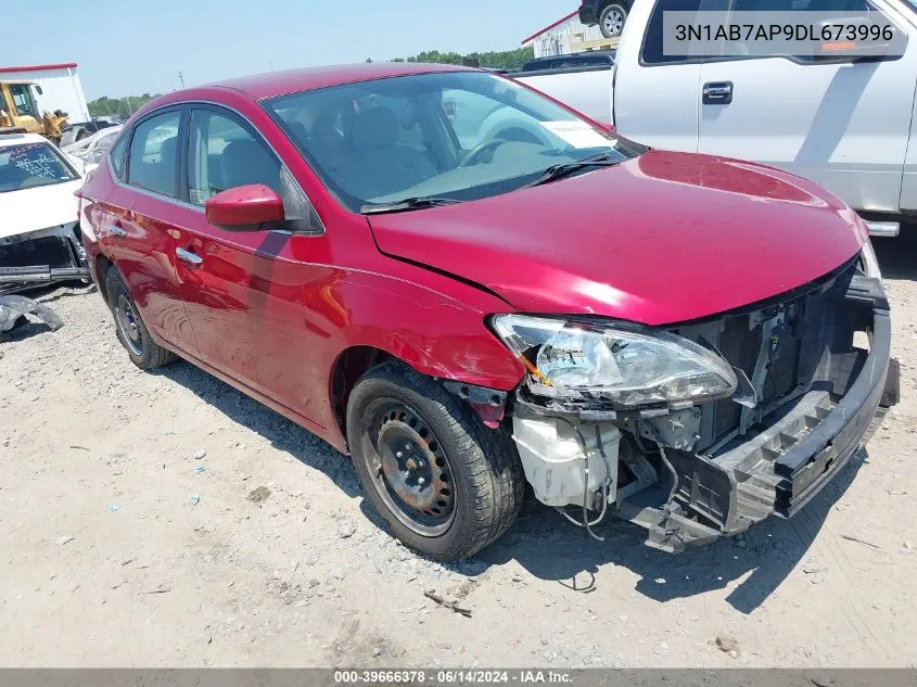 3N1AB7AP9DL673996 2013 Nissan Sentra Sv