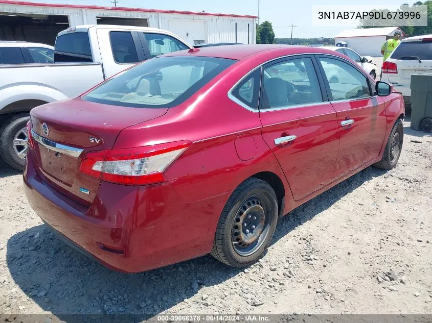 3N1AB7AP9DL673996 2013 Nissan Sentra Sv