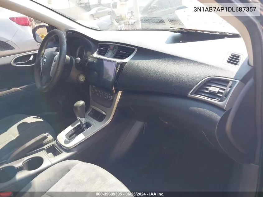 3N1AB7AP1DL687357 2013 Nissan Sentra Sv