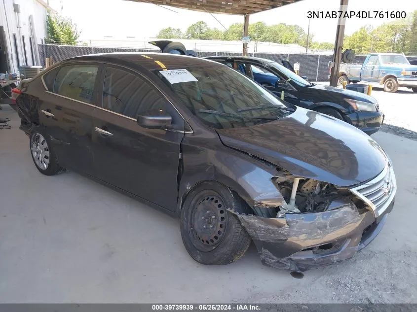 3N1AB7AP4DL761600 2013 Nissan Sentra Sv