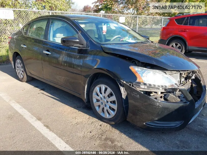 3N1AB7AP4DL627170 2013 Nissan Sentra S