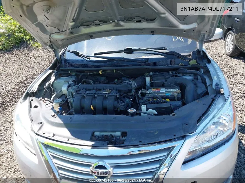 3N1AB7AP4DL717211 2013 Nissan Sentra Sv