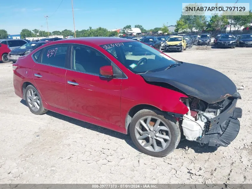 2013 Nissan Sentra Sr VIN: 3N1AB7AP1DL797129 Lot: 39777373