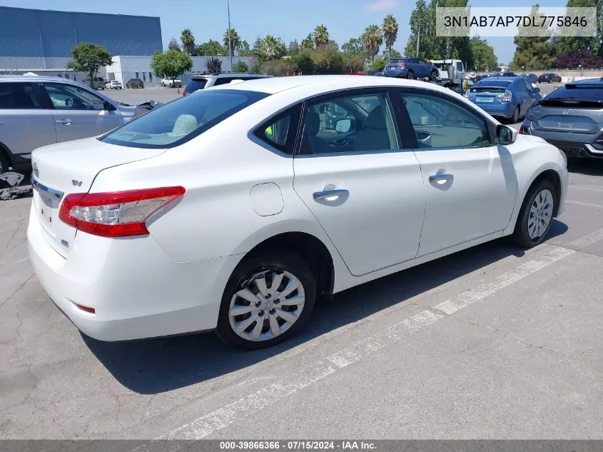 3N1AB7AP7DL775846 2013 Nissan Sentra Sv