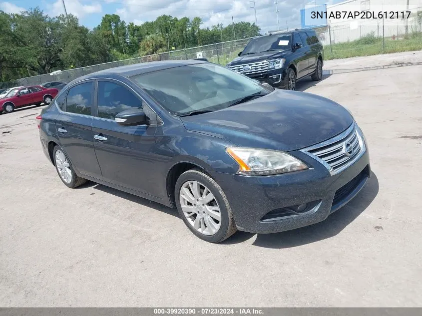 3N1AB7AP2DL612117 2013 Nissan Sentra Sl