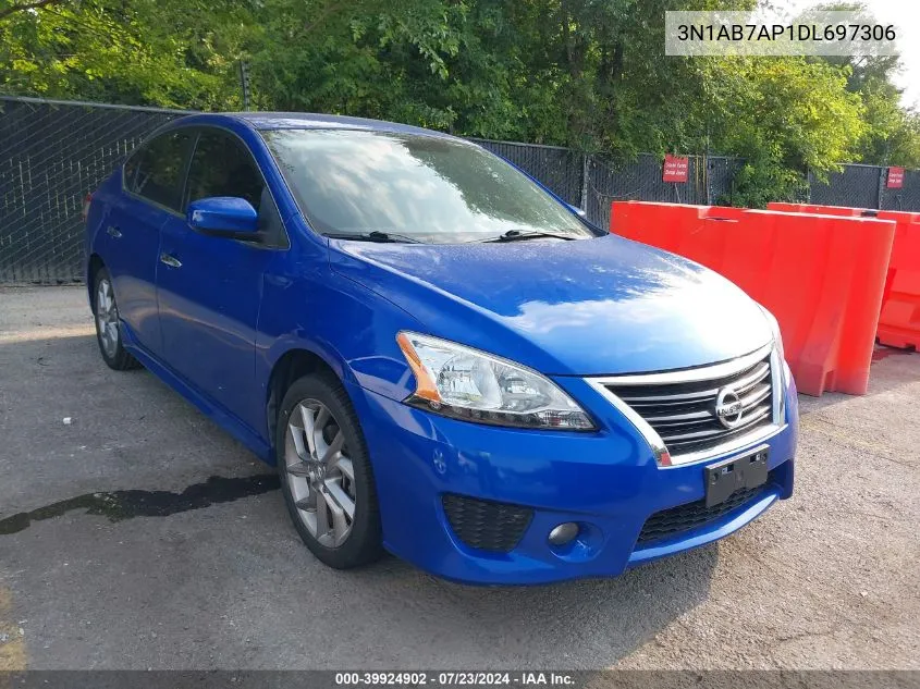 3N1AB7AP1DL697306 2013 Nissan Sentra Sr