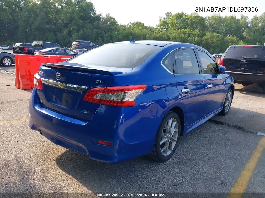 3N1AB7AP1DL697306 2013 Nissan Sentra Sr