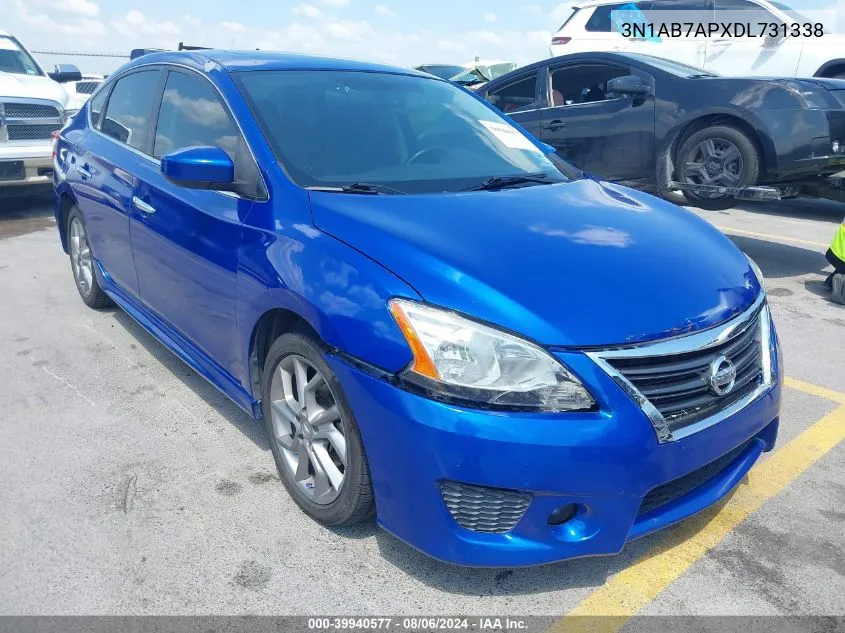 2013 Nissan Sentra Sr VIN: 3N1AB7APXDL731338 Lot: 39940577