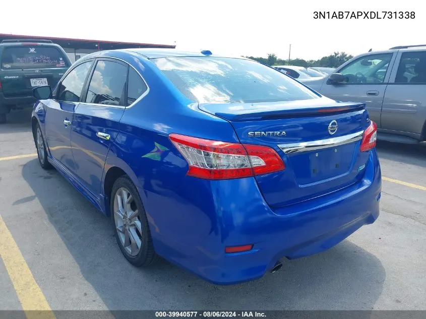 3N1AB7APXDL731338 2013 Nissan Sentra Sr