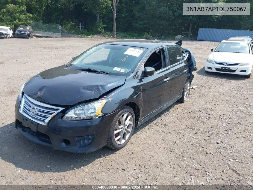 3N1AB7AP1DL750067 2013 Nissan Sentra Sr