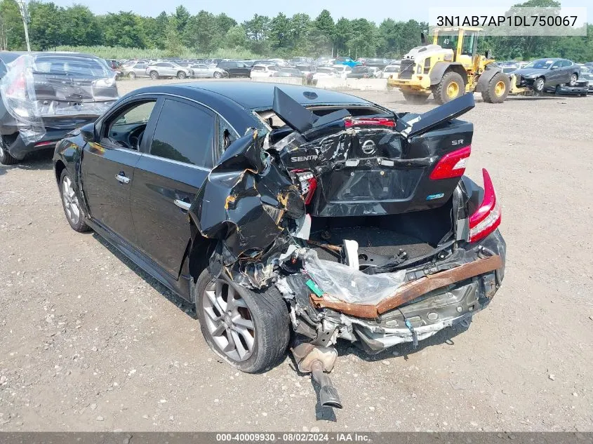 3N1AB7AP1DL750067 2013 Nissan Sentra Sr