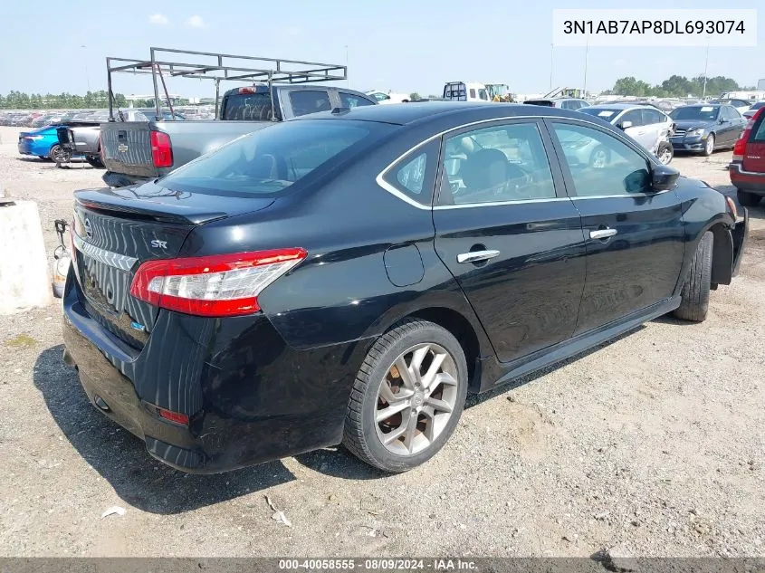 3N1AB7AP8DL693074 2013 Nissan Sentra Sr