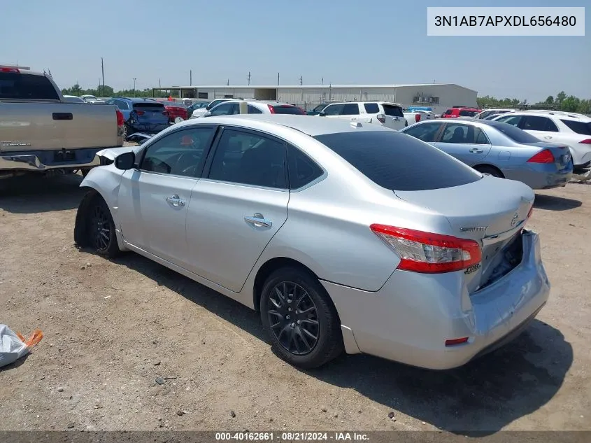 3N1AB7APXDL656480 2013 Nissan Sentra Sv