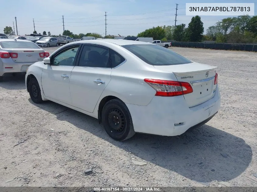 3N1AB7AP8DL787813 2013 Nissan Sentra Fe+ S