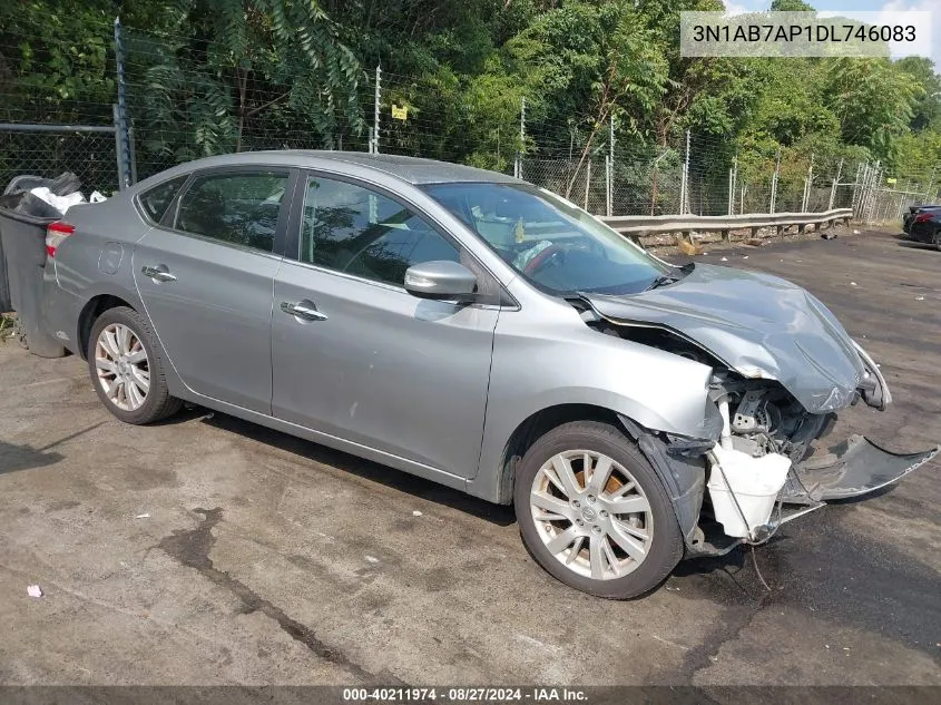 3N1AB7AP1DL746083 2013 Nissan Sentra Sl