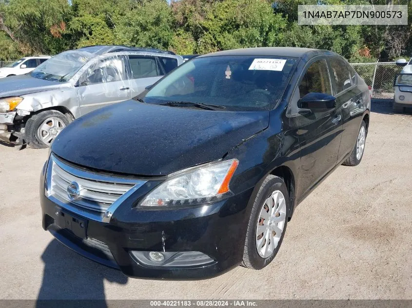 1N4AB7AP7DN900573 2013 Nissan Sentra Sv