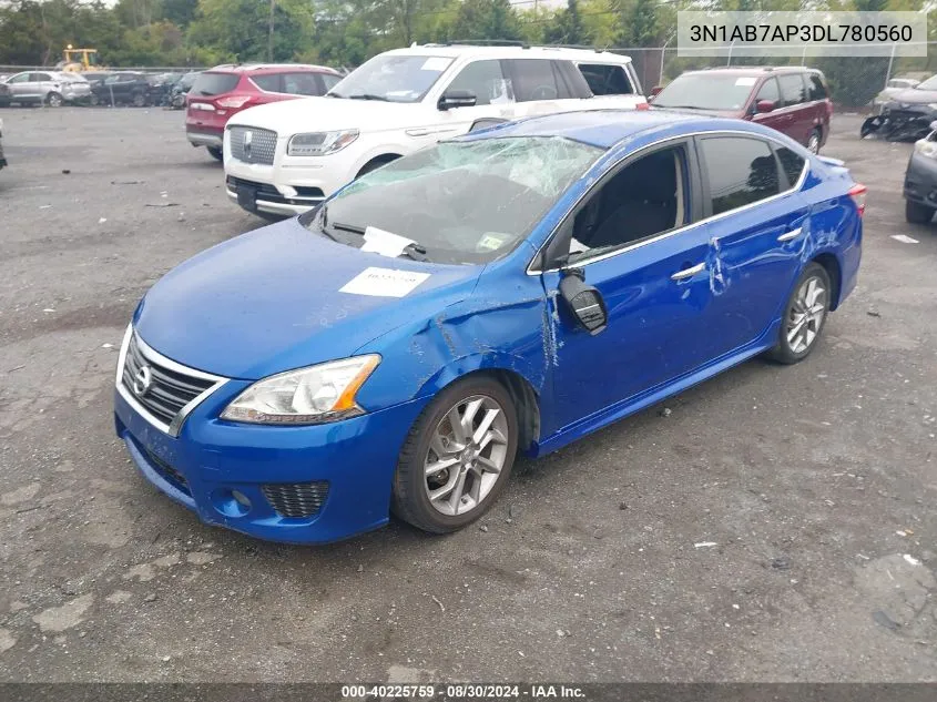 3N1AB7AP3DL780560 2013 Nissan Sentra Sr