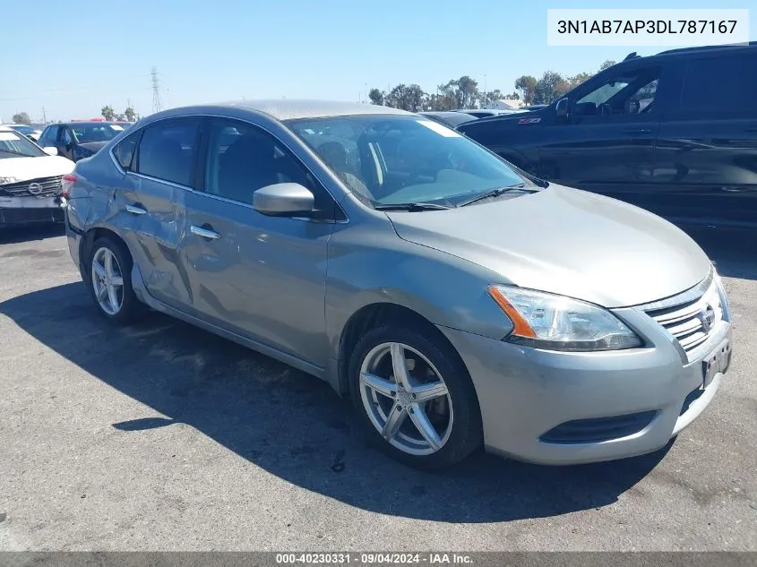 3N1AB7AP3DL787167 2013 Nissan Sentra Sv