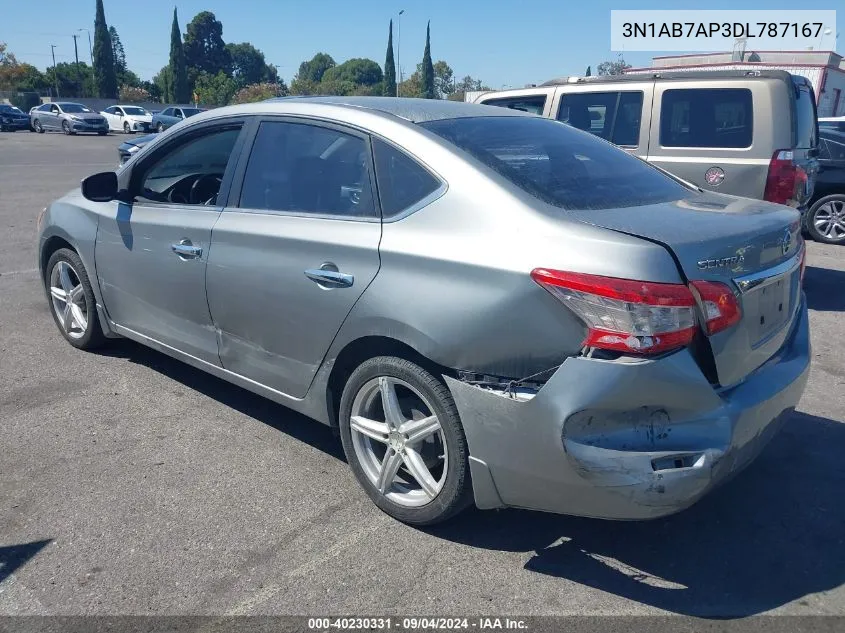 3N1AB7AP3DL787167 2013 Nissan Sentra Sv