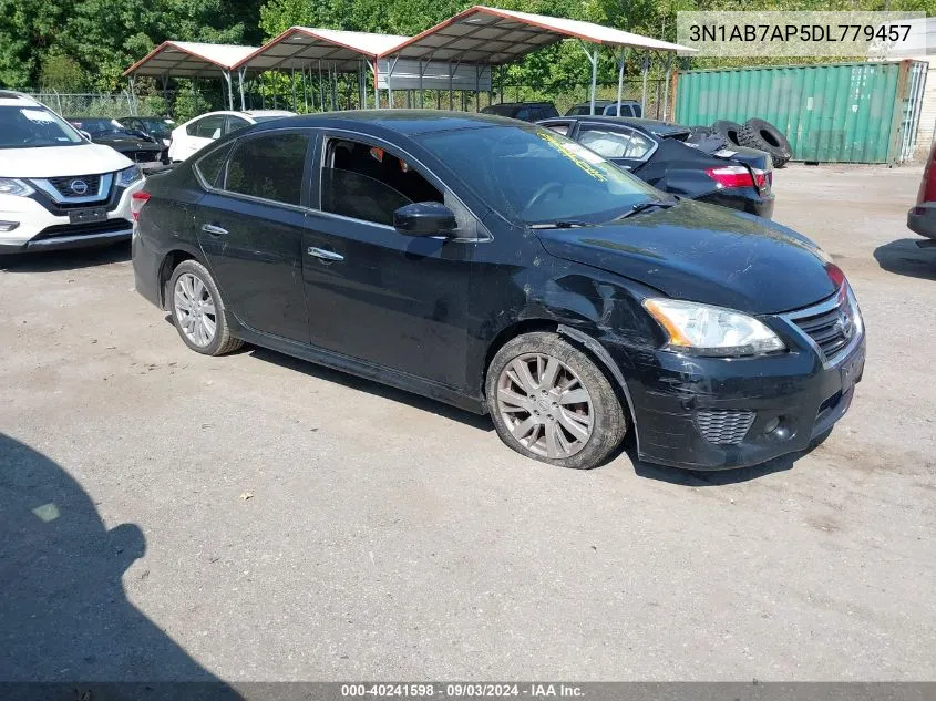 3N1AB7AP5DL779457 2013 Nissan Sentra Sr