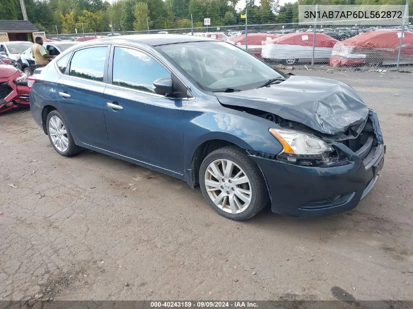 2013 Nissan Sentra Sl VIN: 3N1AB7AP6DL562872 Lot: 40243159