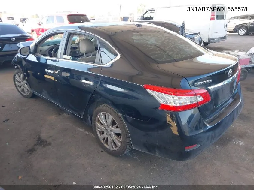 3N1AB7AP6DL665578 2013 Nissan Sentra S/Sv/Sr/Sl