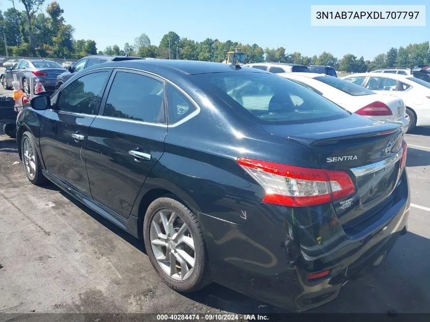 3N1AB7APXDL707797 2013 Nissan Sentra Sr